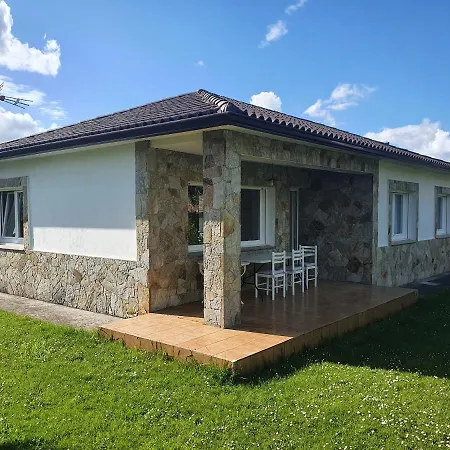 度假居 Chalet En Playa De Gandario Ouces